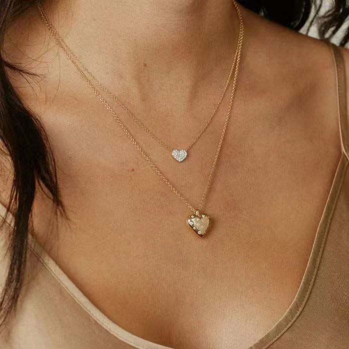 How to wear multiple necklaces ?