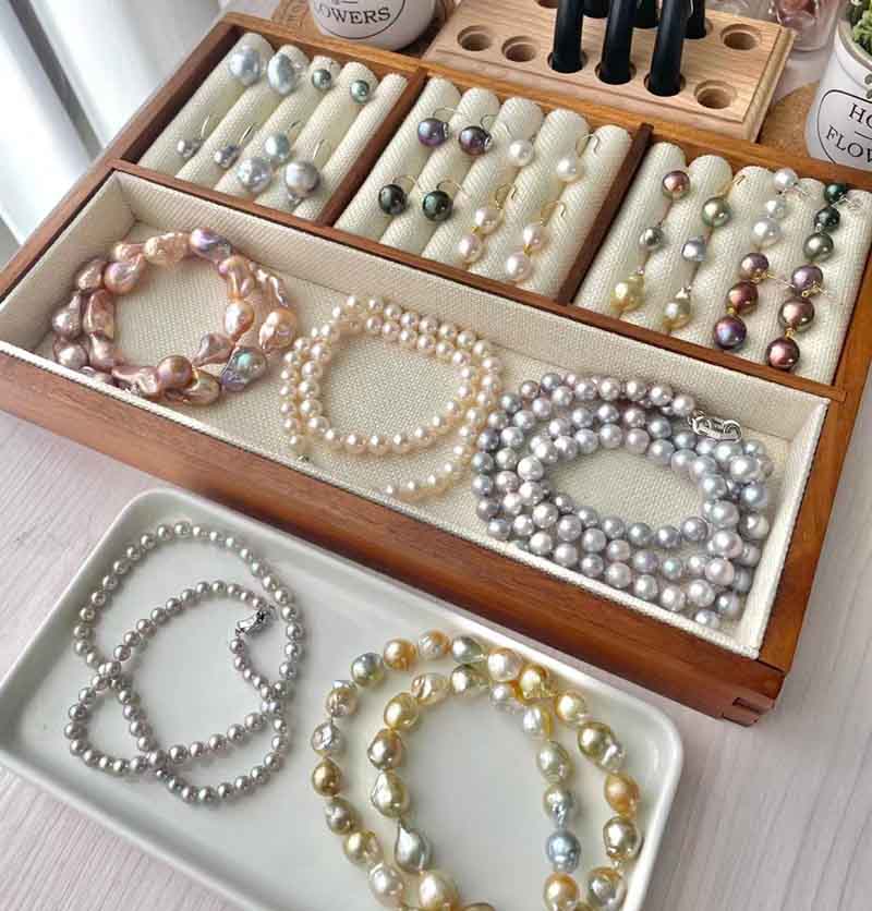 How can you buy the quality of freshwater pearls?